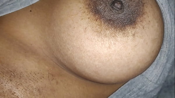 Tamil Desi wife boobs playing