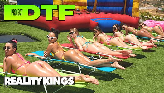 Twelve Of The Hottest Pornstars In The Industry Get Together In A Huge House For A Steamy Orgy – Reality Kings