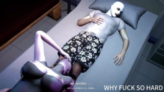 3D Big Boobs Slut Cheating with Young Big Cock and Squirting a Lot
