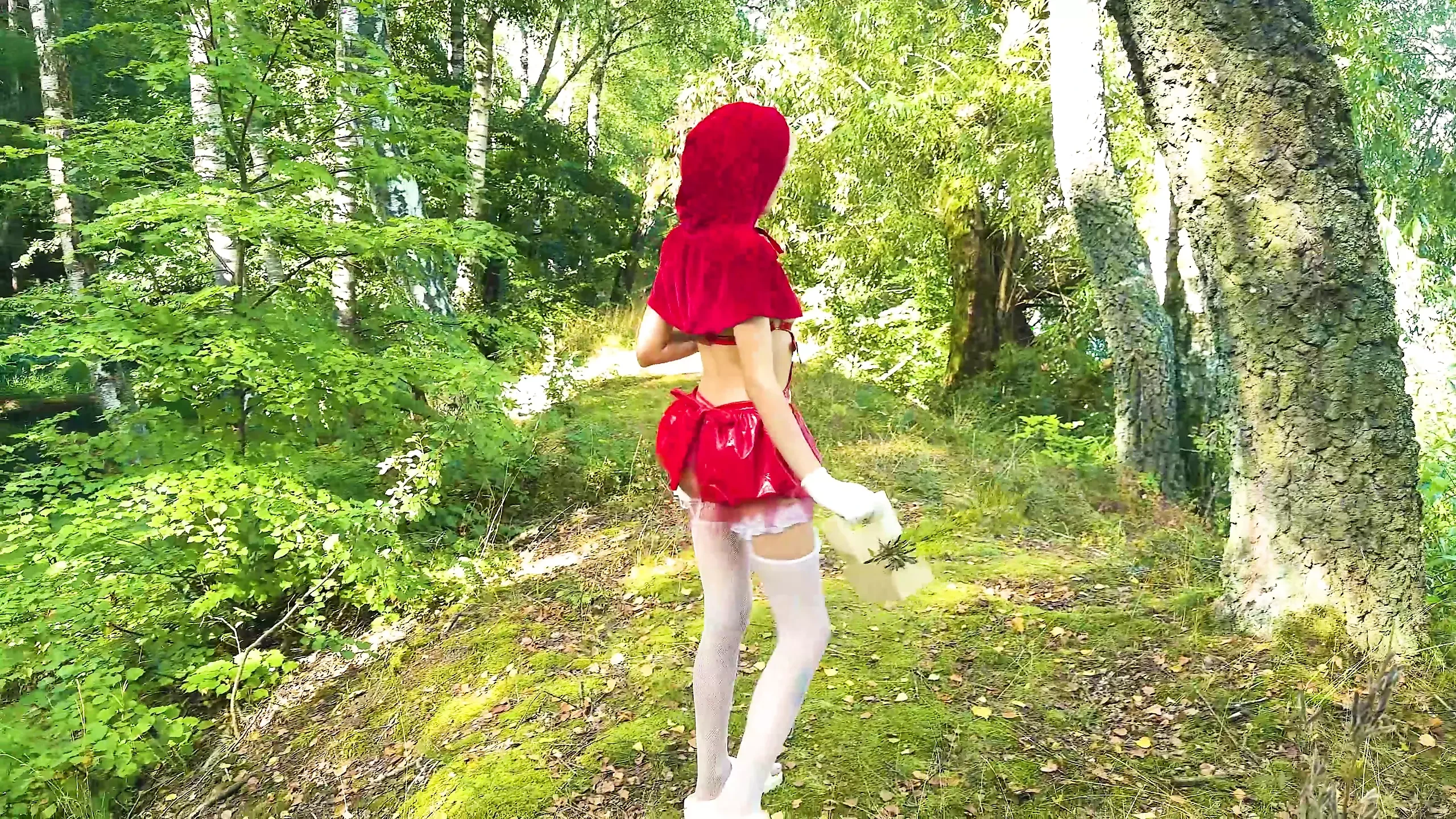 Little Red Riding Hood’s Adventure in the Forest – Pussy Destruction – Deep Throat