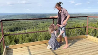 Fucking in the Old Fire Tower – Stunning View, Shaky Legs – RosySkye