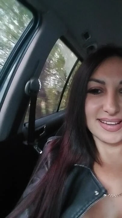 I took my clothes off in the car for the first time