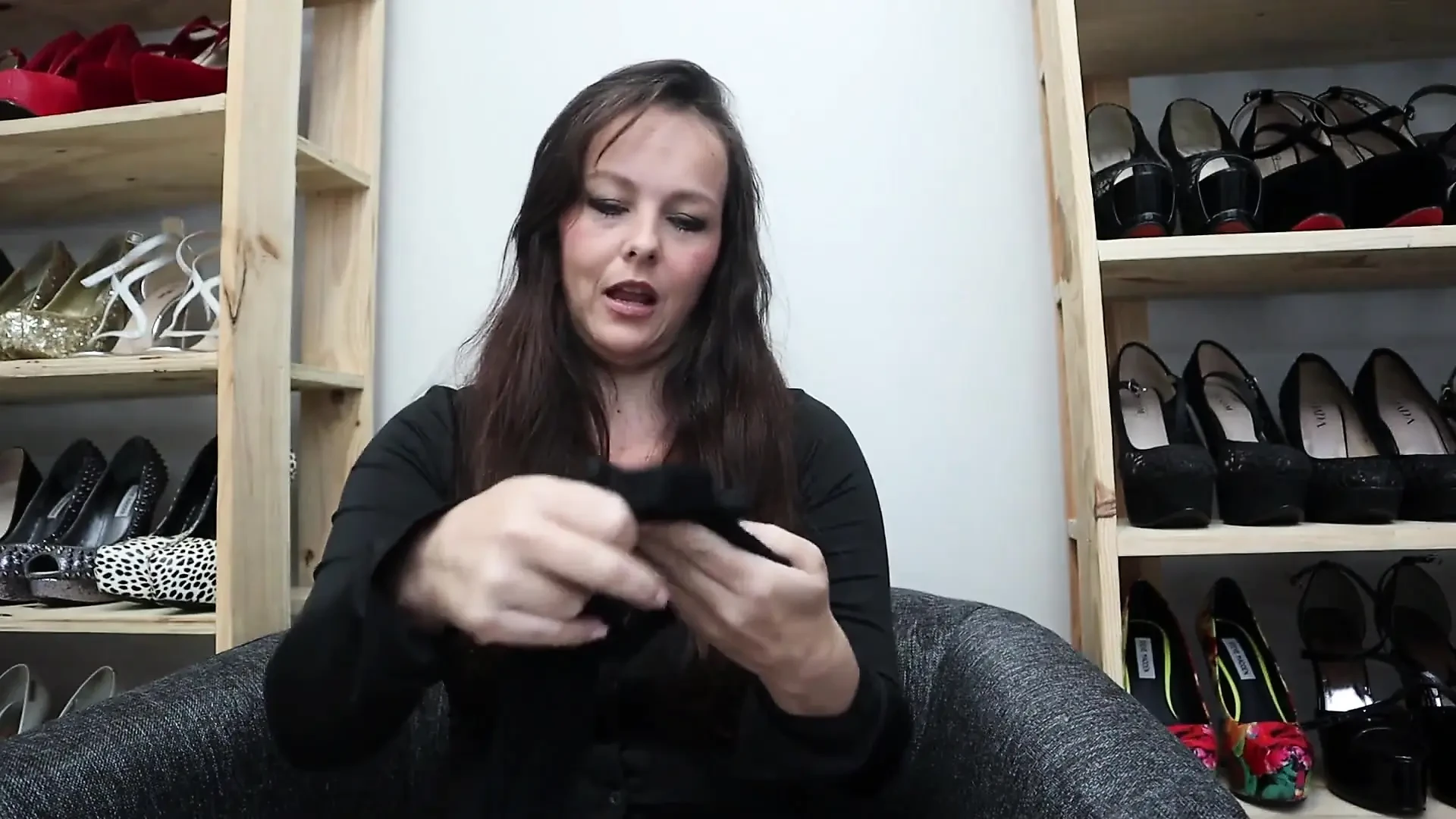 Outfit Pairing – Snake Pattern Nylon Fishnets