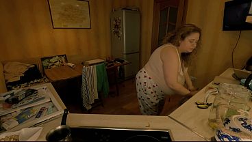 BBW Anna Katz Busty Cook
