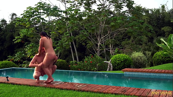 we got CAUGHT fucking at the pool but didn’t stop!